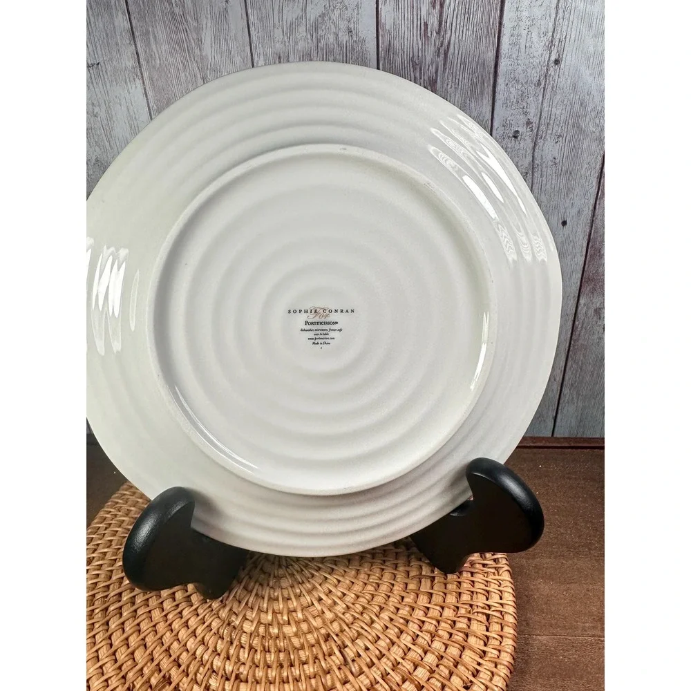 Portmeirion Dessert Side Plate Sophie Conran‎ Christmas Holly Green & Red 8